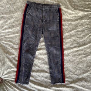 Mother Shaker Prep Fray with side stripe